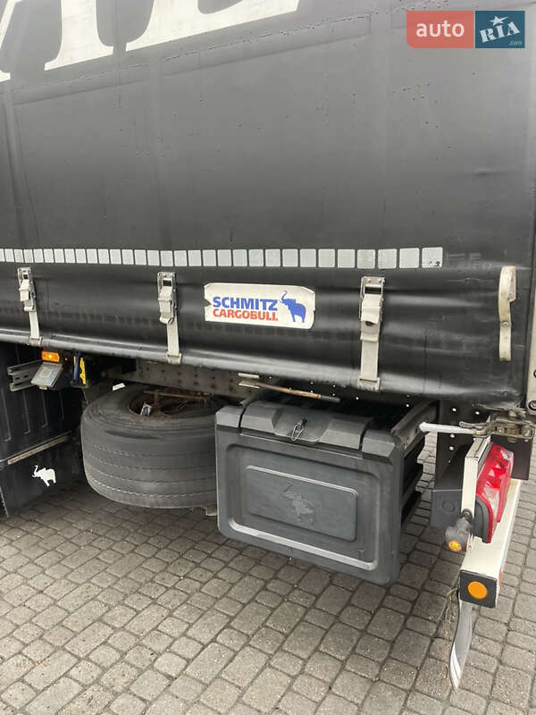 Тентований борт (штора) - напівпричіп Schmitz SCS L24 2016 в Мукачевому