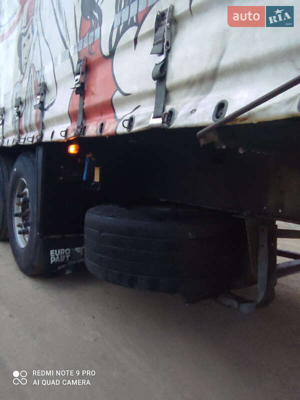 Тентований борт (штора) - напівпричіп Schmitz SCS L24 2011 в Хмельницькому