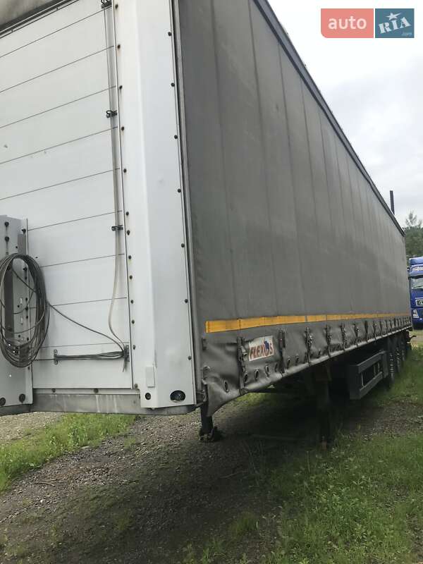 Тентований борт (штора) - напівпричіп Schmitz SCS L24 2007 в Тячеві