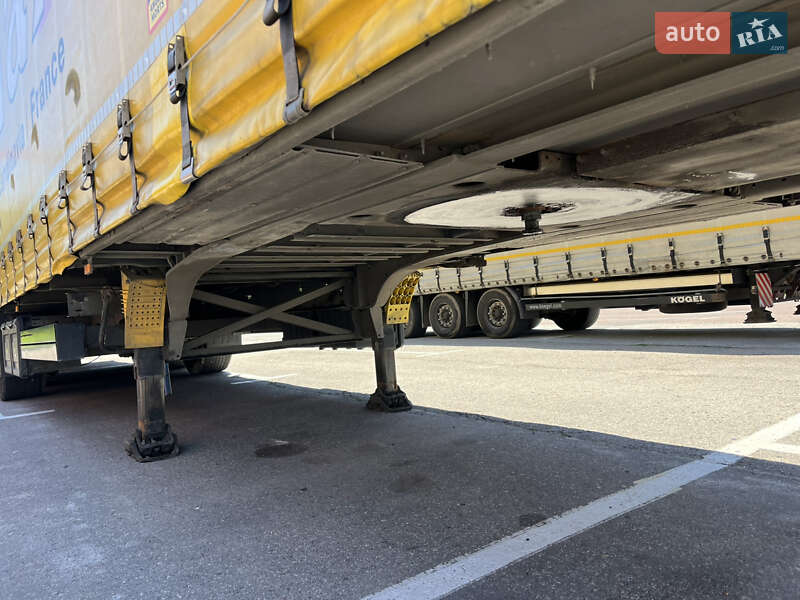 Тентований борт (штора) - напівпричіп Schmitz SCS L24 2017 в Львові