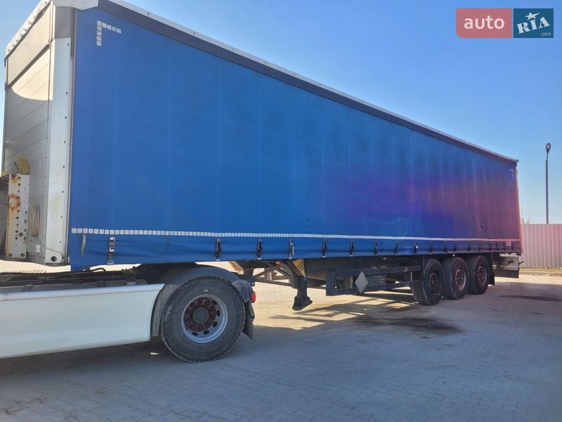 Тентований борт (штора) - напівпричіп Schmitz SCS L24 2004 в Шумську фото 4 Тентований борт (штора) - напівпричіп Schmitz SCS L24 2004 в Шумську
