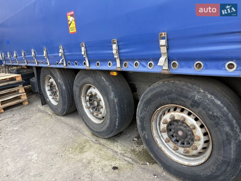 Тентованный борт (штора) - полуприцеп Schmitz SCS L24 2009 в Дубно