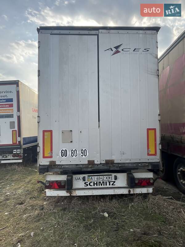 Бортовой полуприцеп Schmitz SCS S3 2007 в 