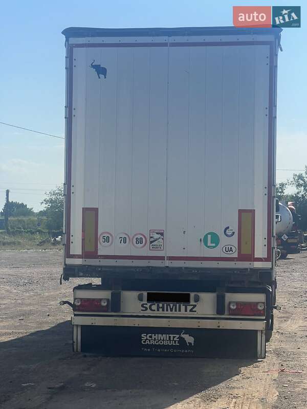 Тентований борт (штора) - напівпричіп Schmitz SCS S3 2017 в Ужгороді