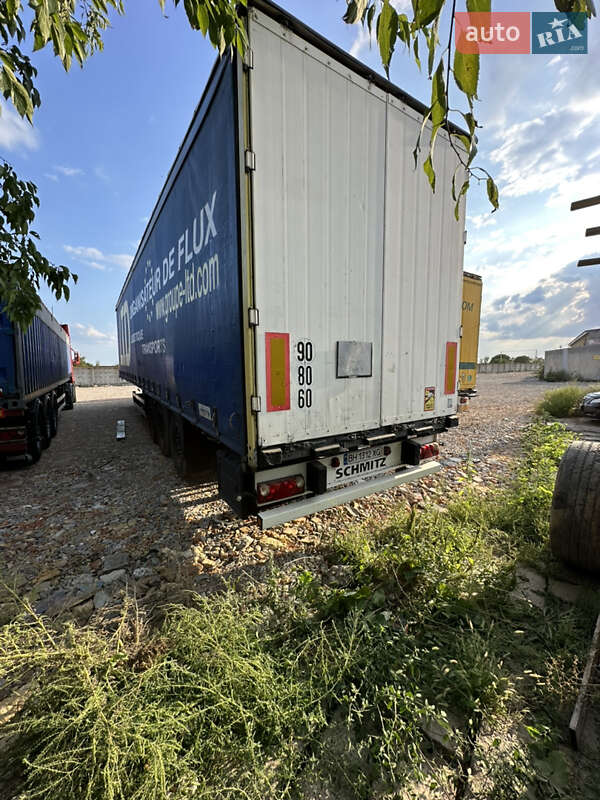 Тентований борт (штора) - напівпричіп Schmitz SGF S3 2008 в Одесі