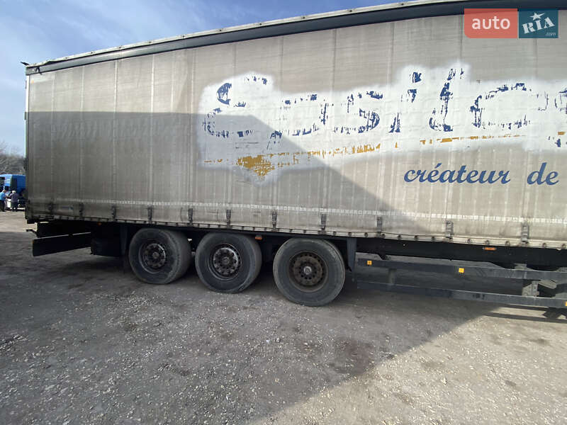 Тентованный борт (штора) - полуприцеп Schmitz SGF S3 2008 в Бурштыне