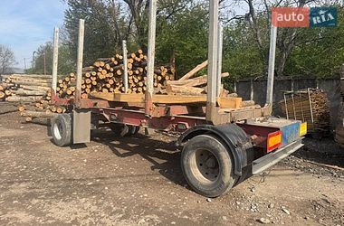 Лісовоз / Сортиментовоз - напівпричіп Schmitz SKO 10 2001 в Тячеві