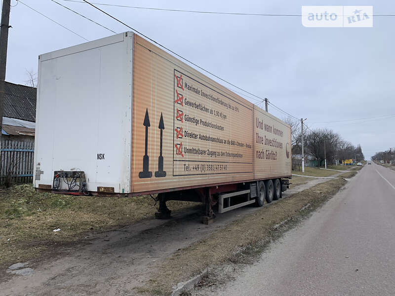 Изотермическая будка Schmitz SKO 24 2000 в 