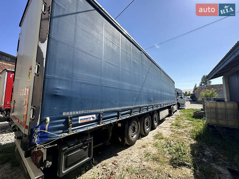 Тентований борт (штора) - напівпричіп Schmitz SKO 24 2017 в Львові