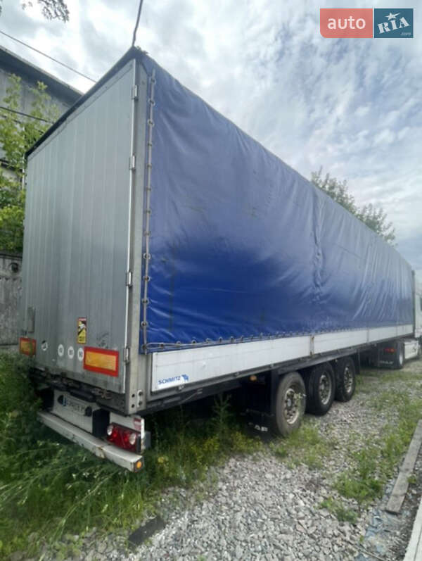 Тентований борт (штора) - напівпричіп Schmitz SKO 24L 2007 в Києві фото 2 Тентований борт (штора) - напівпричіп Schmitz SKO 24L 2007 в Києві