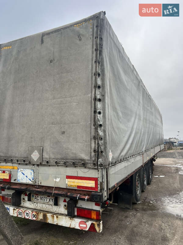 Бортовой полуприцеп Schmitz SPR 24 2000 в Маневичах