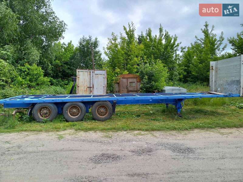Бортовий напівпричіп Schmitz SPR 24 2001 в Немирові