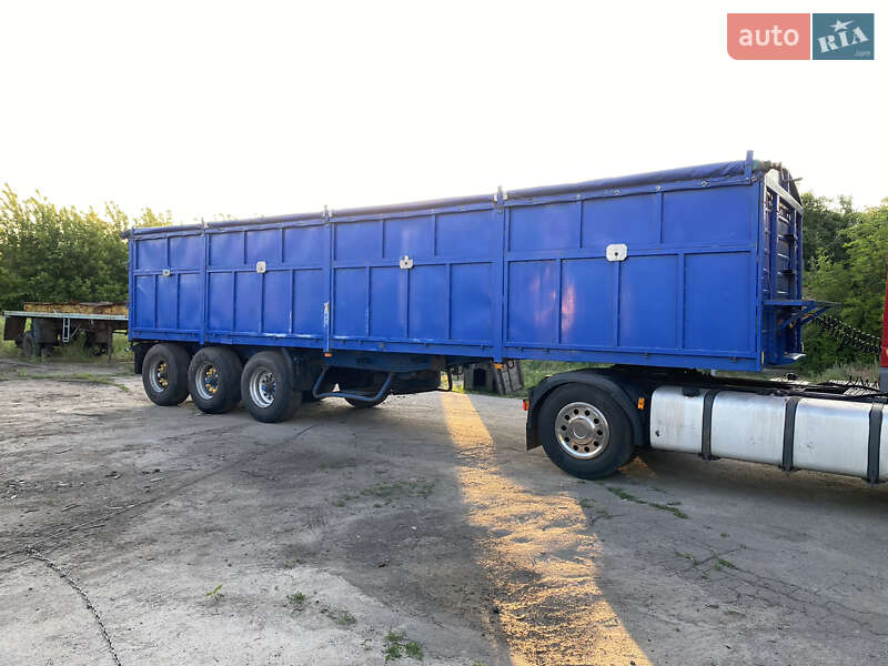 Зерновоз - напівпричіп Schmitz SPR 24 1988 в Золотоноші