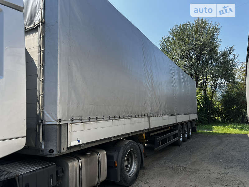 Бортовий напівпричіп Schmitz SPR 24L 2007 в Хусті