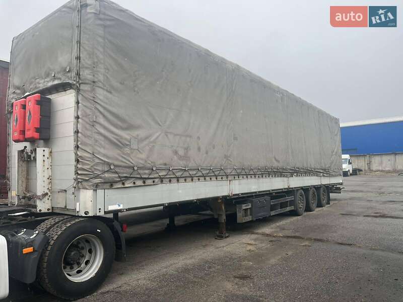 Тентований борт (штора) - напівпричіп Schmitz SPR 24L 2005 в Борисполі