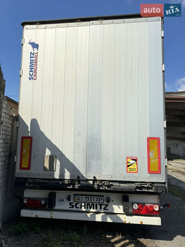 Бортовий напівпричіп Schmitz SPR 24L 2008 в Білій Церкві