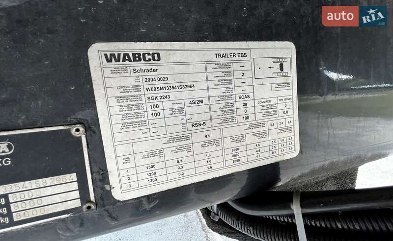 Цистерна напівпричіп Schrader Z-STA 24 2004 в Львові