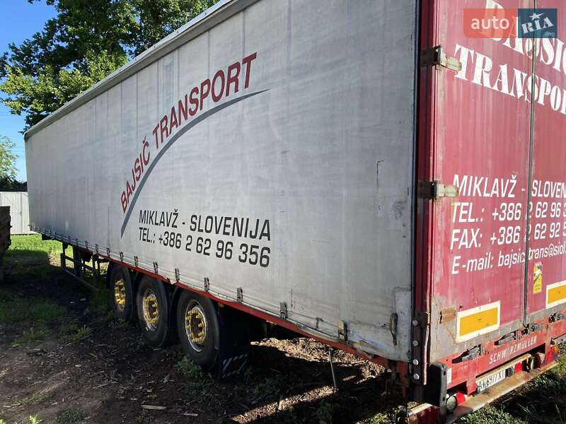 Тентований борт (штора) - напівпричіп Schwarzmuller 3/ZJ 2005 в Вінниці