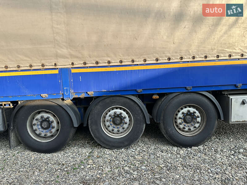 Тентований борт (штора) - напівпричіп Schwarzmuller J-Serie 2011 в Тячеві