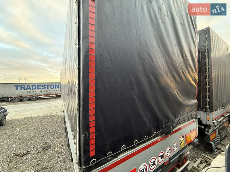 Тентований борт (штора) - напівпричіп Schwarzmuller J-Serie 2007 в Заріччі
