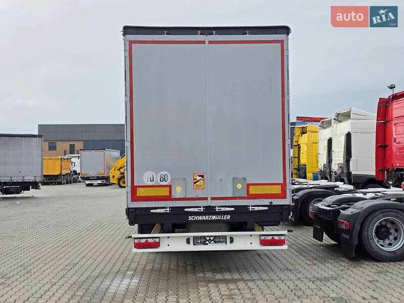 Тентованный борт (штора) - полуприцеп Schwarzmuller J-Serie 2015 в Ровно