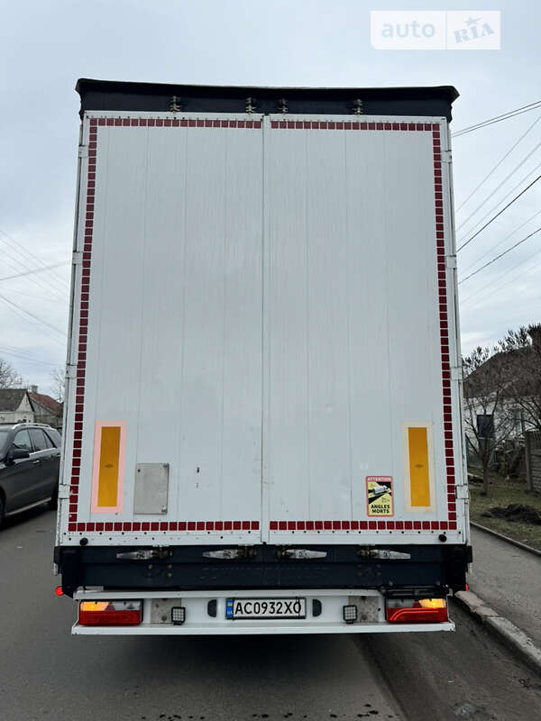 Тентований борт (штора) - напівпричіп Schwarzmuller Mega 2012 в Луцьку фото 2 Тентований борт (штора) - напівпричіп Schwarzmuller Mega 2012 в Луцьку