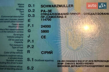 Самосвал прицеп Schwarzmuller PA 1997 в 