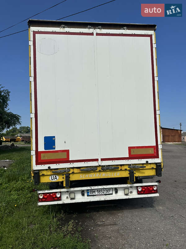 Тентований борт (штора) - напівпричіп Schwarzmuller S-1 2015 в Сумах фото 3 Тентований борт (штора) - напівпричіп Schwarzmuller S-1 2015 в Сумах