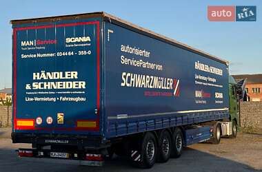Тентованный борт (штора) - полуприцеп Schwarzmuller S-1 2018 в 