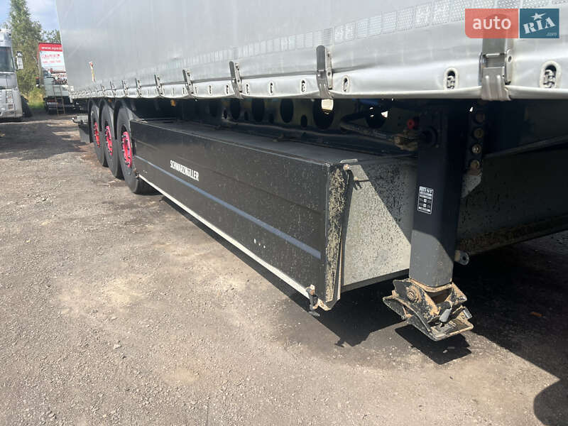 Тентованный борт (штора) - полуприцеп Schwarzmuller S-1 2016 в Долине