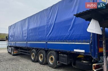 Тентований борт (штора) - напівпричіп Schwarzmuller S-1 2012 в Рокитному