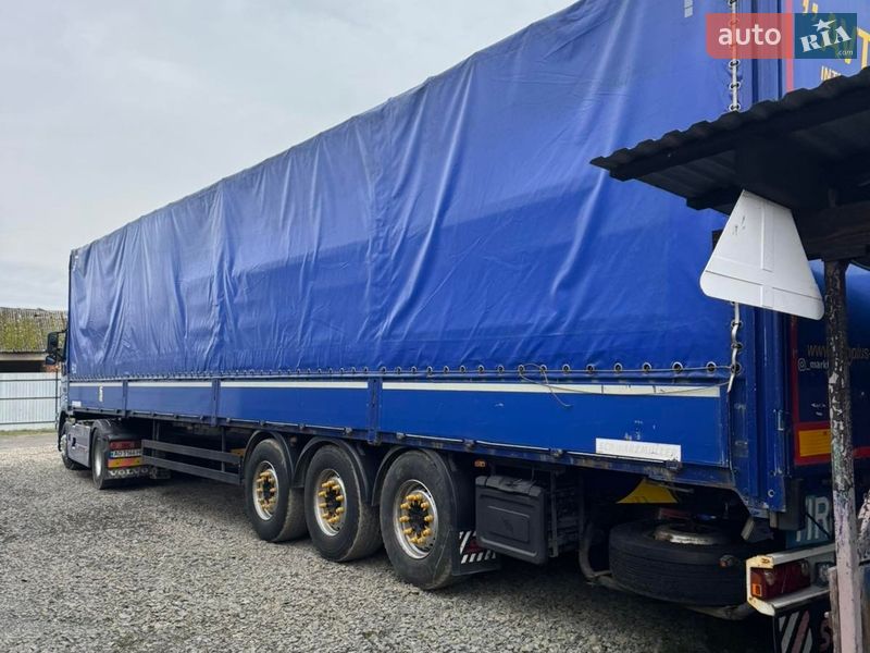 Тентований борт (штора) - напівпричіп Schwarzmuller S-1 2012 в Рокитному