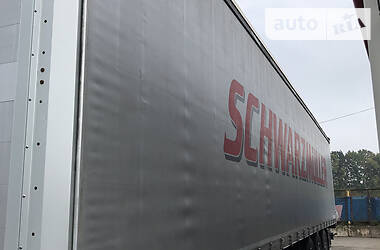 Тентованный борт (штора) - полуприцеп Schwarzmuller S1 2014 в 