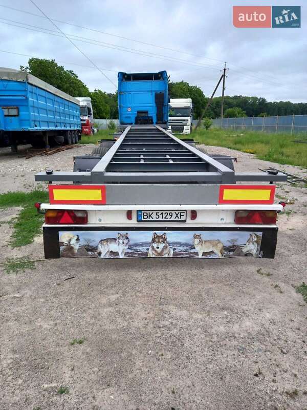 Контейнеровоз полуприцеп Schwarzmuller SN24 2001 в Монастырище