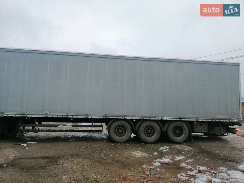 Тентованный борт (штора) - полуприцеп Schwarzmuller SPA-3E 2008 в Черновцах