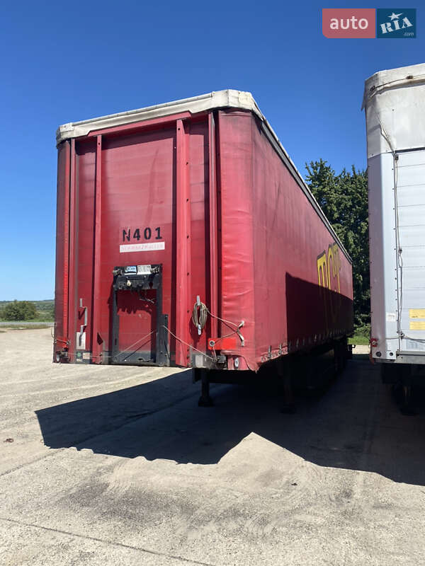 Тентований борт (штора) - напівпричіп Schwarzmuller SPA-3E 2007 в Бурштині