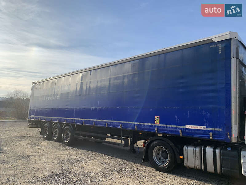 Бортовий напівпричіп Schwarzmuller SPA-3E 2008 в Іршаві