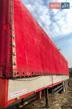 Бортовий напівпричіп Schwarzmuller SPA-3E 2001 в Тячеві