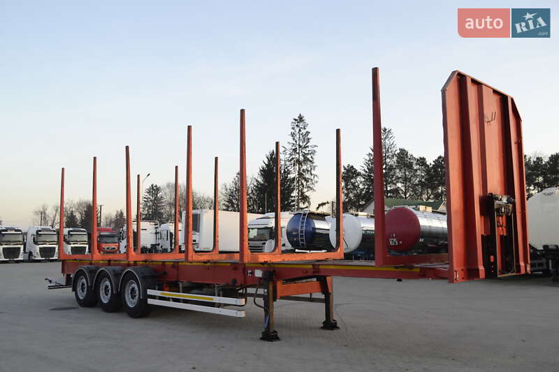 Лісовоз / Сортиментовоз - напівпричіп Schwarzmuller SPA-3E 2010 в Хусті