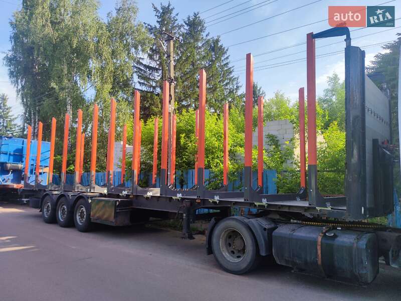 Лесовоз / Сортиментовоз - полуприцеп Schwarzmuller SPA-3E 2007 в Житомире