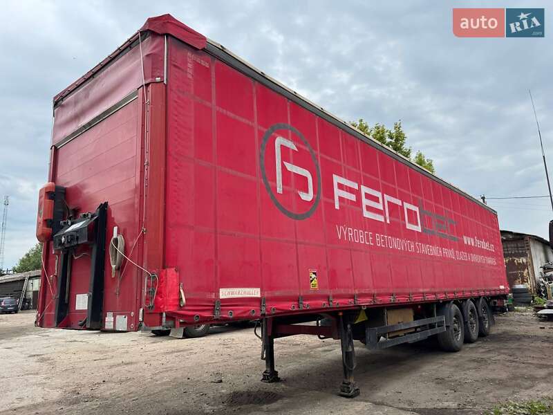 Тентованный борт (штора) - полуприцеп Schwarzmuller SPA-3E 2011 в Броварах