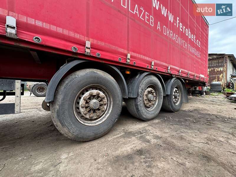 Тентованный борт (штора) - полуприцеп Schwarzmuller SPA-3E 2011 в Броварах