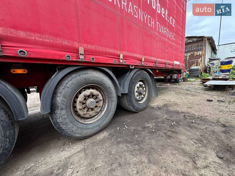 Тентованный борт (штора) - полуприцеп Schwarzmuller SPA-3E 2011 в Броварах