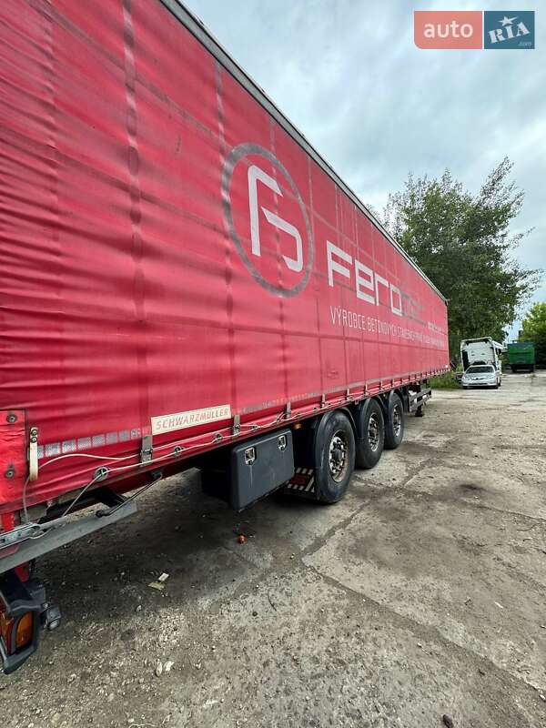 Тентованный борт (штора) - полуприцеп Schwarzmuller SPA-3E 2011 в Броварах