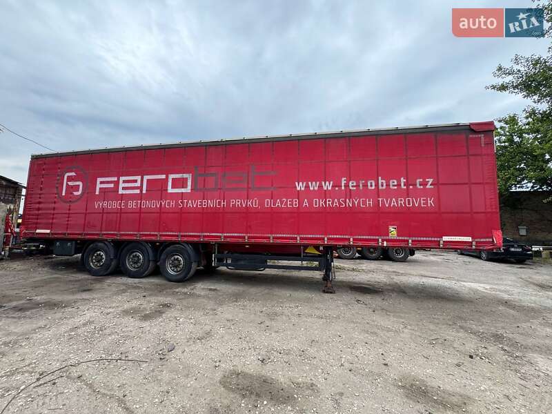 Тентованный борт (штора) - полуприцеп Schwarzmuller SPA-3E 2011 в Броварах