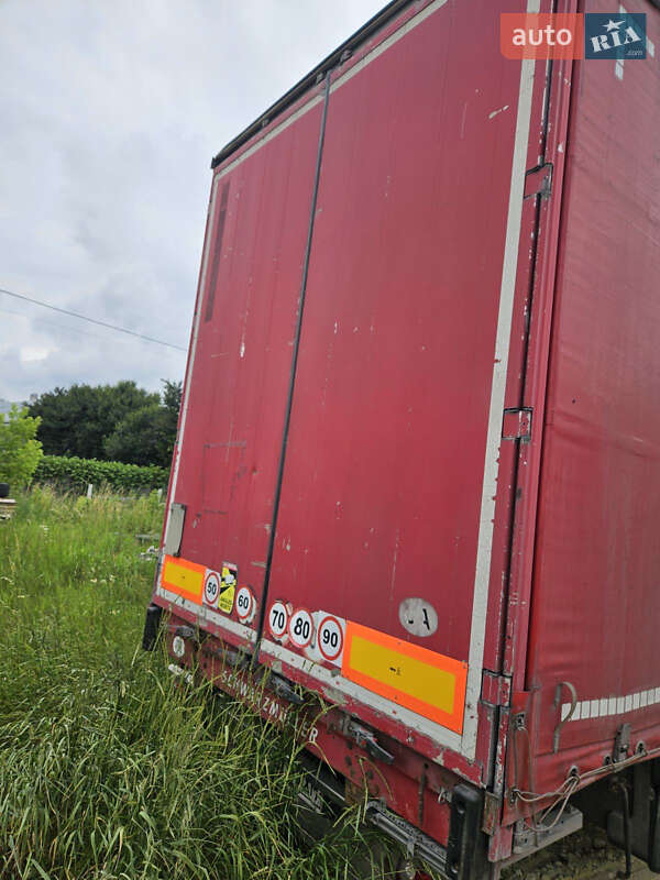 Тентованный борт (штора) - полуприцеп Schwarzmuller SPA-3E 2008 в Львове