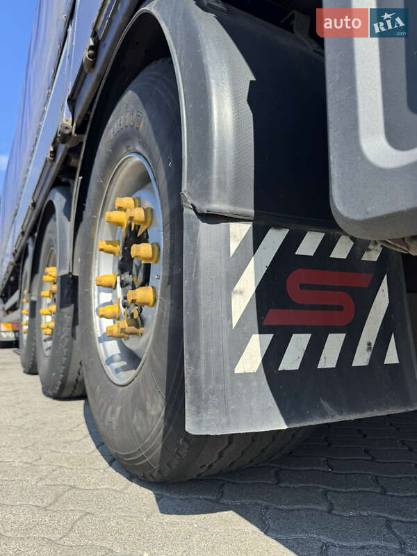 Тентованный борт (штора) - полуприцеп Schwarzmuller SPA-3E 2012 в Мукачево