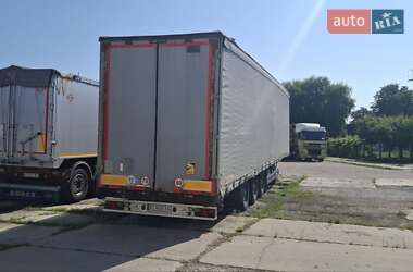 Тентованный борт (штора) - полуприцеп Schwarzmuller SPA-3E 2002 в 