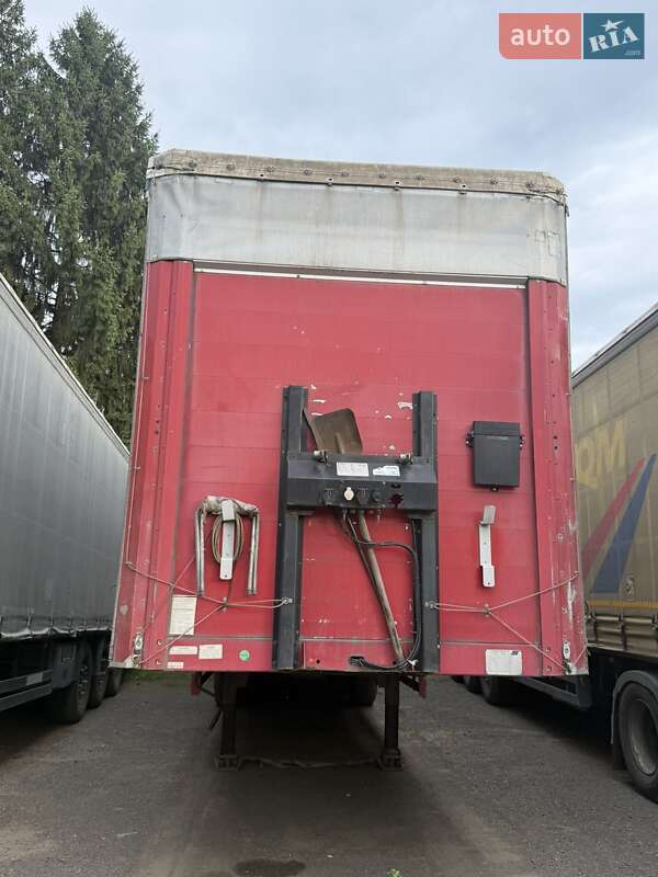 Тентованный борт (штора) - полуприцеп Schwarzmuller SPA-3E 2007 в Дубовом