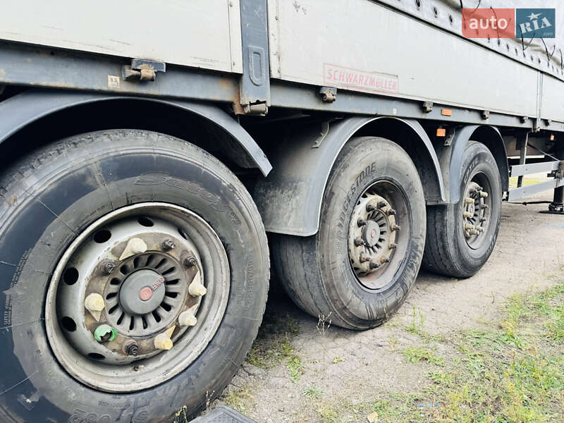 Бортовой полуприцеп Schwarzmuller SPA-3E 2007 в Запорожье